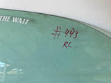 2002 - 2006 TOYOTA CAMRY XLE Sedan Rear Door Glass Window Left Driver Side LH G