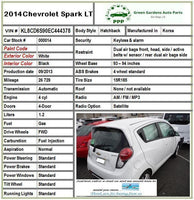 2014 CHEVY SPARK 1.2L Hatchback Heating Air Conditioning Air Inlet Door Actuator