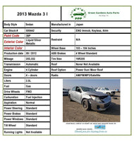 2013 MAZDA 3I 2.0L Sedan Heater/ AC Blower Motor Resistor Manual Temp. Control