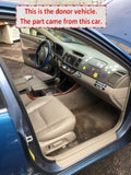 2002 TOYOTA CAMRY XLE Lower Dash Cup Holder Seat Heater Button Cigarette Lighter