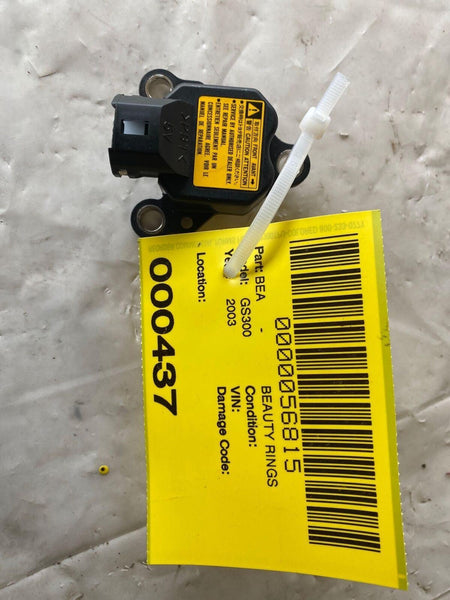 2003 LEXUS GS300 Deceleration Sensor Speed Monitor Module Unit 3.0L Sedan