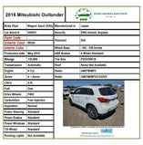 2013 - 2016 Mitsubishi OUTLANDER SPORT Engine Assembly 2.0L VIN U 8th Digit A/T