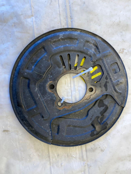 2015 NISSAN SENTRA SV Sedan Front Brake Backing Plate Left and Right Side LH RH