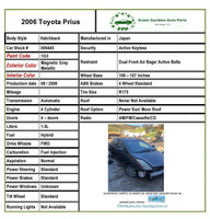 2006 TOYOTA PRIUS Hatchback Interior Under Dash Relay Fuse Box (ID 82730-47300)