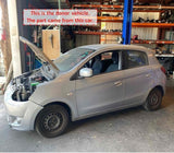2015 MITSUBISHI MIRAGE Rear Door Window Regulator W/ Motor Right Passenger Side