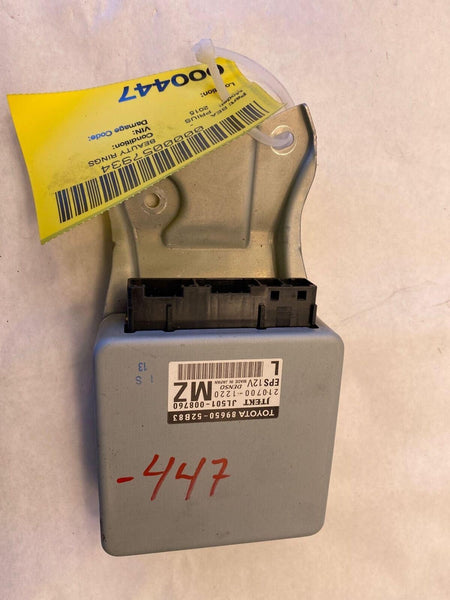 2015 TOYOTA PRIUS C Hatchback Power Steering Control Module Computer 89650-52B83