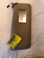 2000 - 2006 BMW X5 Sun Visor Illuminated w/ Mirror Cloth Right Passenger Side RH