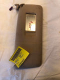2000 - 2006 BMW X5 Sun Visor Illuminated w/ Mirror Cloth Right Passenger Side RH