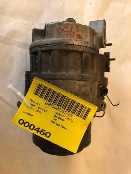 2003 - 2006 BMW X5 3.0L 6 Cylinder AWD A/c Conditioner Air Compressor OEM