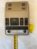 2005 BMW X5 Front Overhead Dome Light Lamp w/ Compartment and Roof Controls OEM