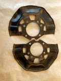 2006 TOYOTA PRIUS Front Brake Backing Plate Pair Left Side and Right Side LH RH