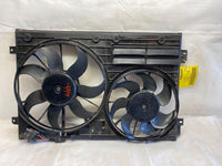 2013 - 2017 VW PASSAT Sedan 1.8L 4 Cylinder Engine Dual Cooling Fan Assembly G