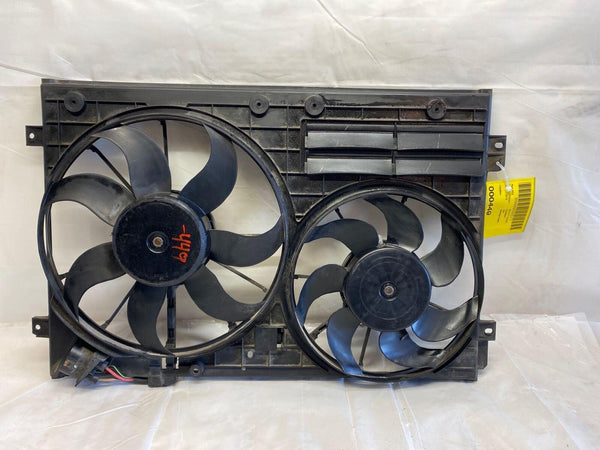 2013 - 2017 VW PASSAT Sedan 1.8L 4 Cylinder Engine Dual Cooling Fan Assembly G