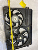 2013 - 2017 VW PASSAT Sedan 1.8L 4 Cylinder Engine Dual Cooling Fan Assembly G