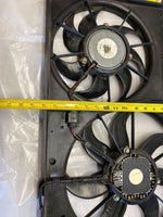 2013 - 2017 VW PASSAT Sedan 1.8L 4 Cylinder Engine Dual Cooling Fan Assembly G