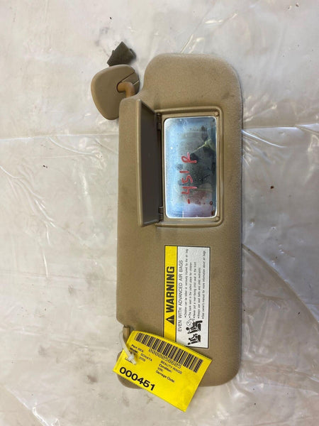 2008 - 2010 HYUNDAI SONATA SE Limited Sun Visor with Mirror Right Passenger Side