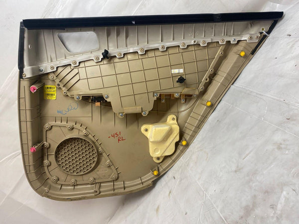 2009 - 2010 HYUNDAI SONATA SE Limited Rear Door Trim Panel Left Driver Side LH G