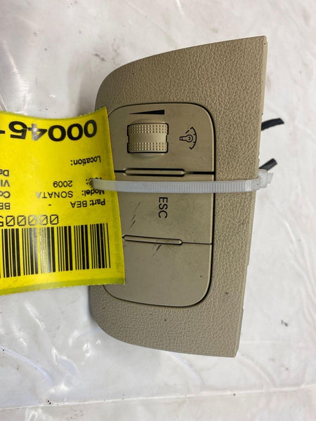 2009 HYUNDAI SONATA Dimmer Switch and Electronic Stability Control ESC Button G