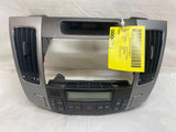 2009-2010 HYUNDAI SONATA Heater A/c Control w/ Air Vents and Radio trim Surround