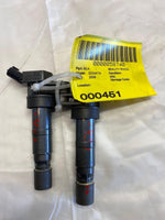 2009 - 2015 HYUNDAI SONATA SE Limited Sedan 2.4L 2 Pieces Ignition Coil Ignitor
