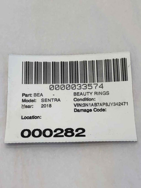 2013 - 2019 NISSAN SENTRA Rear Back Door Glass Window Left Driver Side LH