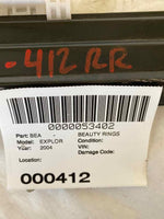 2003-2010 FORD EXPLORER XLS SUV Rear Passenger Door Window Regulator Motor Right