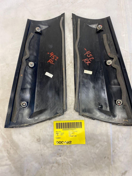 2010 BMW MINI COOPER Rear D Pillar Quarter Panel Trim Moulding Left & Right Side