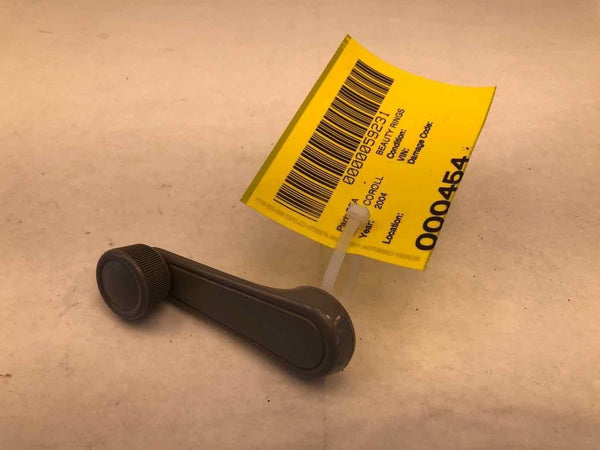 2004 TOYOTA COROLLA 4 Door Interior Manual Door Window Crank Handle Knob Lever