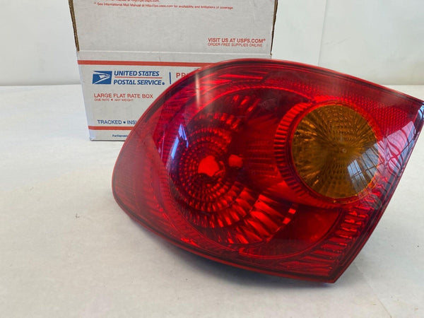 2003 - 2008 TOYOTA COROLLA Rear Tail Light Assembly Right Passenger Side RH OEM