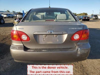 2004 TOYOTA COROLLA Door Mirror Switch w/ Dimmer Light Switch Dash Mounted OEM