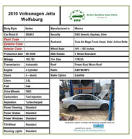 2010 VOLKSWAGEN JETTA 2.0L 4 Cylinder Engine Piston with Connecting Rod Assembly