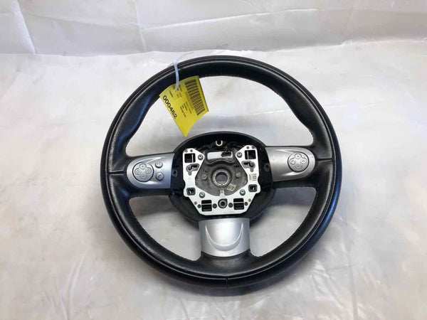 2007 - 2015 MINI COOPER Steering Three Spoke Wheel w/o Shift Paddles Leather OEM