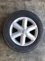 2003 - 2005 NISSAN MURANO Wheel Rim and Tire 18x7-1/2 (alloy) 6 Spoke P235/65R18