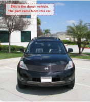 2003 - 2006 NISSAN MURANO Front Bonnet Hood Paint Code KH3 Color Black OEM