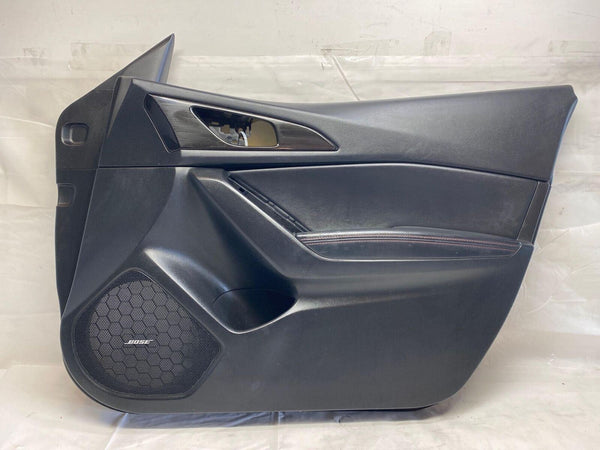 2014 - 2016 MAZDA 3 Hatchback Front Door Trim Panel 4 doors Right Passenger Side