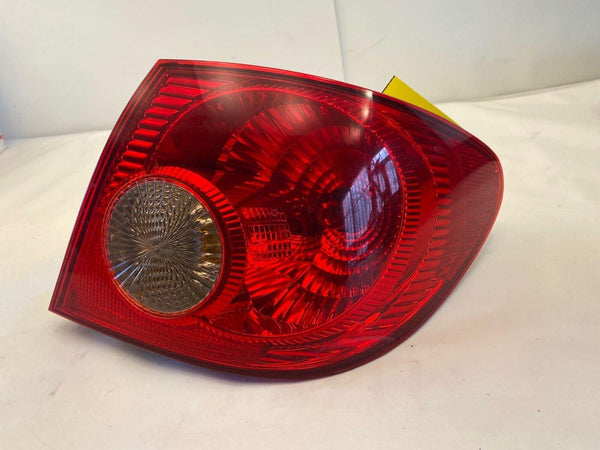 2003 - 2008 TOYOTA COROLL Tail Light Quarter Panel Mounted Right Passenger Side