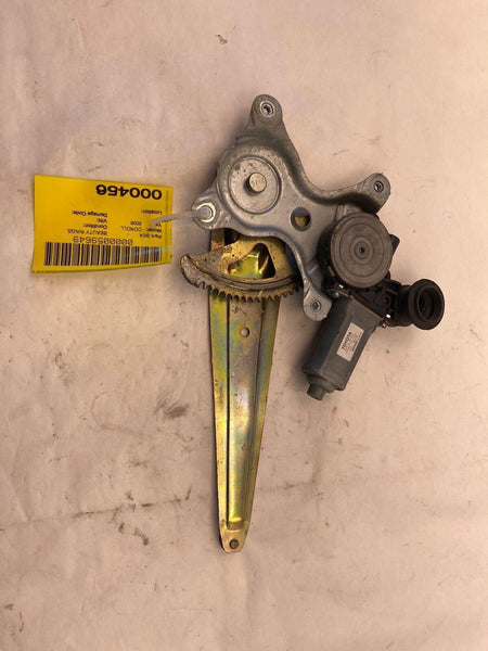 2003-2008 TOYOTA COROLLA Rear Electric Door Window Regulator Left Driver Side LH