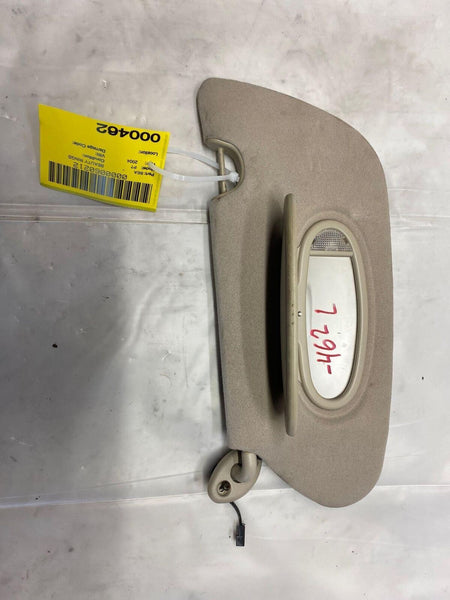 2003-2005 CHRYSLER PT CRUISER Sun Visor w/ Mirror Illumination Left Driver Side