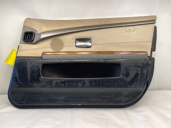 2006 - 2008 BMW 750 SERIES Sedan Front Door Trim Panel Right Passenger Side OEM