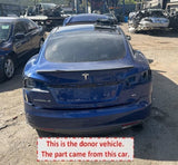 2015 TESLA S Rear Back Door Shell Skin Panel Driver Left Color Blue 4-Door Used