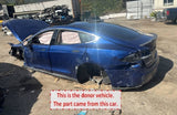 2015 TESLA S Rear Back Door Shell Skin Panel Driver Left Color Blue 4-Door Used