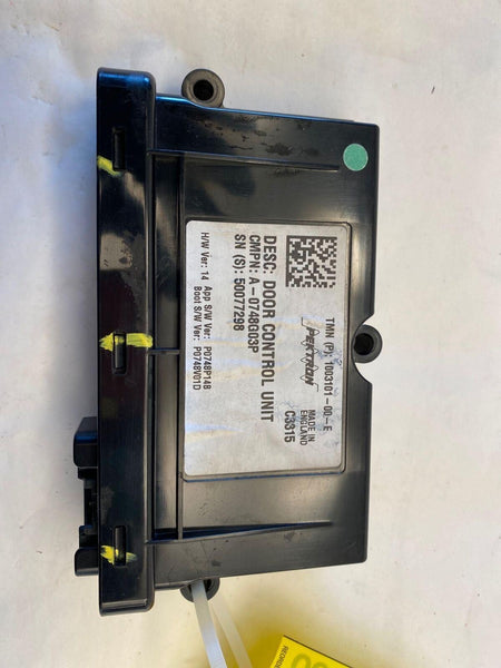 2015 TESLA S Front Door Control Module Unit PIN 1003101-00-E Left Driver Side LH