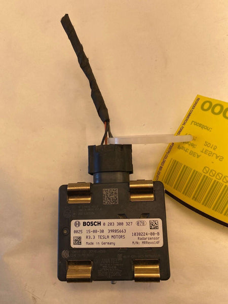 2015 TESLA S Front Radar Sensor Distance Control Module Unit Bosch 0203300327