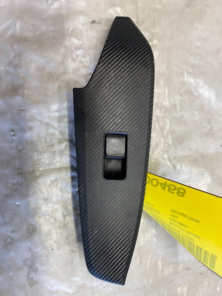 2015 MAZDA 3 Rear Door Power Window Switch with Trim Cover Left Driver Side LH