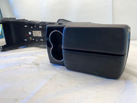 2015 TESLA S Front Center Console Arm Rest w/ Dual Cup Holder and Rear AC Vents