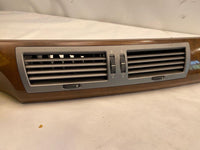 2007 BMW 750 SERIES Front Center Dash Air Conditioner Heater Vents w/ Trim Bezel