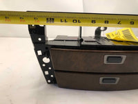 2007 BMW 750 SERIES Front Center Dash Console Storage Wood Trim Tray OEM
