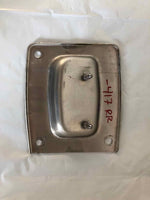 2021 TESLA MODEL 3 Rear Passenger Rail Bracket To Bumper Plate Right RH OEM