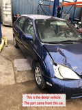 2001 - 2003 TOYOTA PRIUS Rear Back Outside Door Handle Blue Left Driver Side LH
