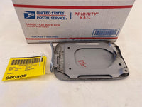 1999 - 2003 MAZDA PROTEGE Rear Back Fuel Gas Tank Door Paint Code 22V Silver OEM